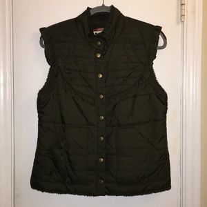 Free People Forrest Green Vest
